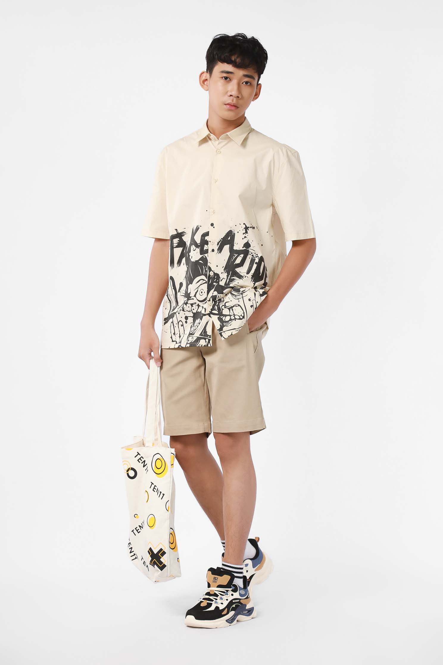 Men Printed Shirt TEN11
